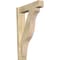 Ekena Millwork Funston Block Rough Sawn Outlooker, Douglas Fir, 6"W x 24"D x 36"H OUT06X24X36FST05RDF - alternate 1